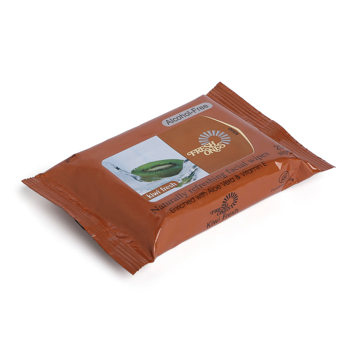 Fresh Ones Naturally Refreshing Wipes Kiwi (20 Wipes)