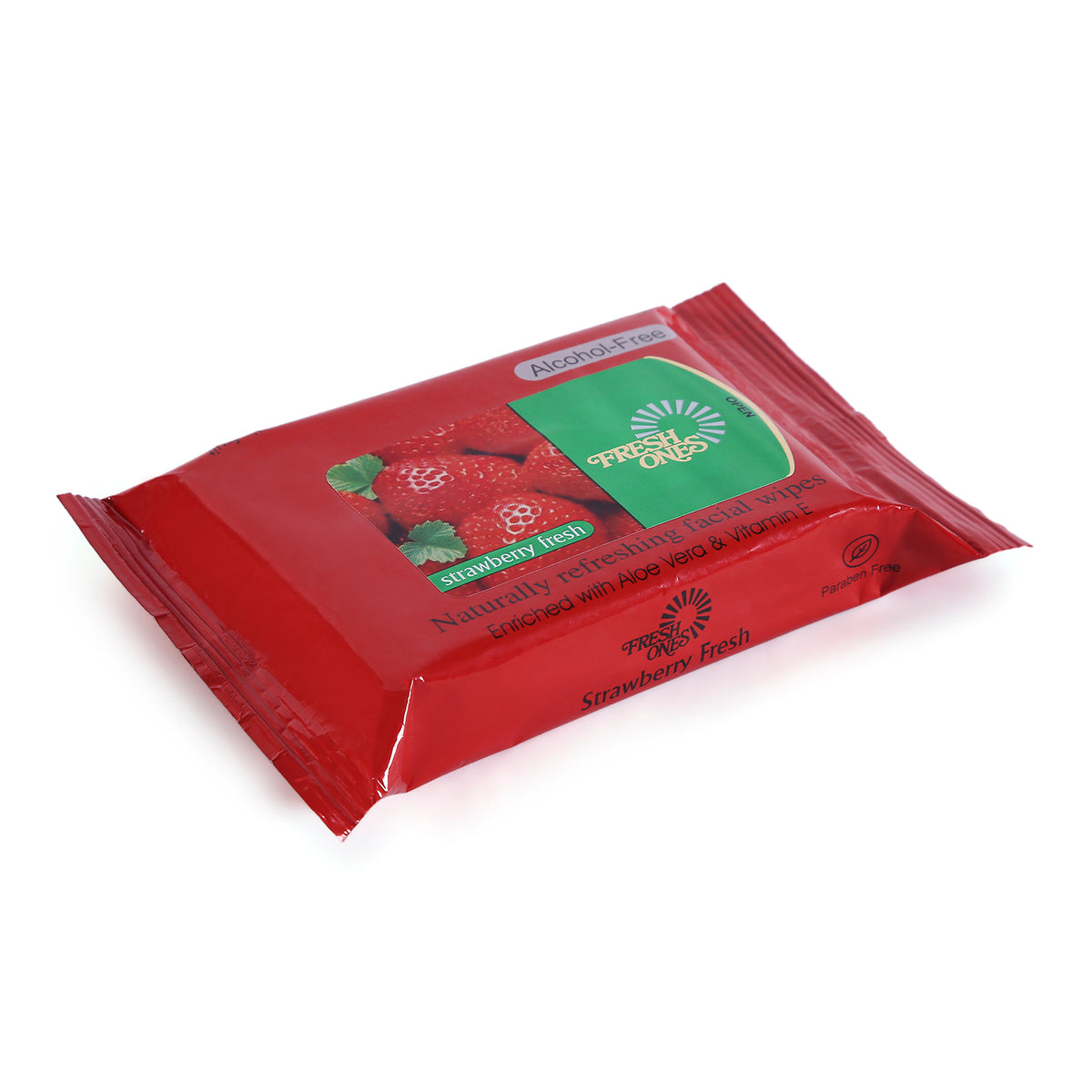 Fresh Ones Naturally Refreshing Wipes Strawberry Fresh (20 Wipes)