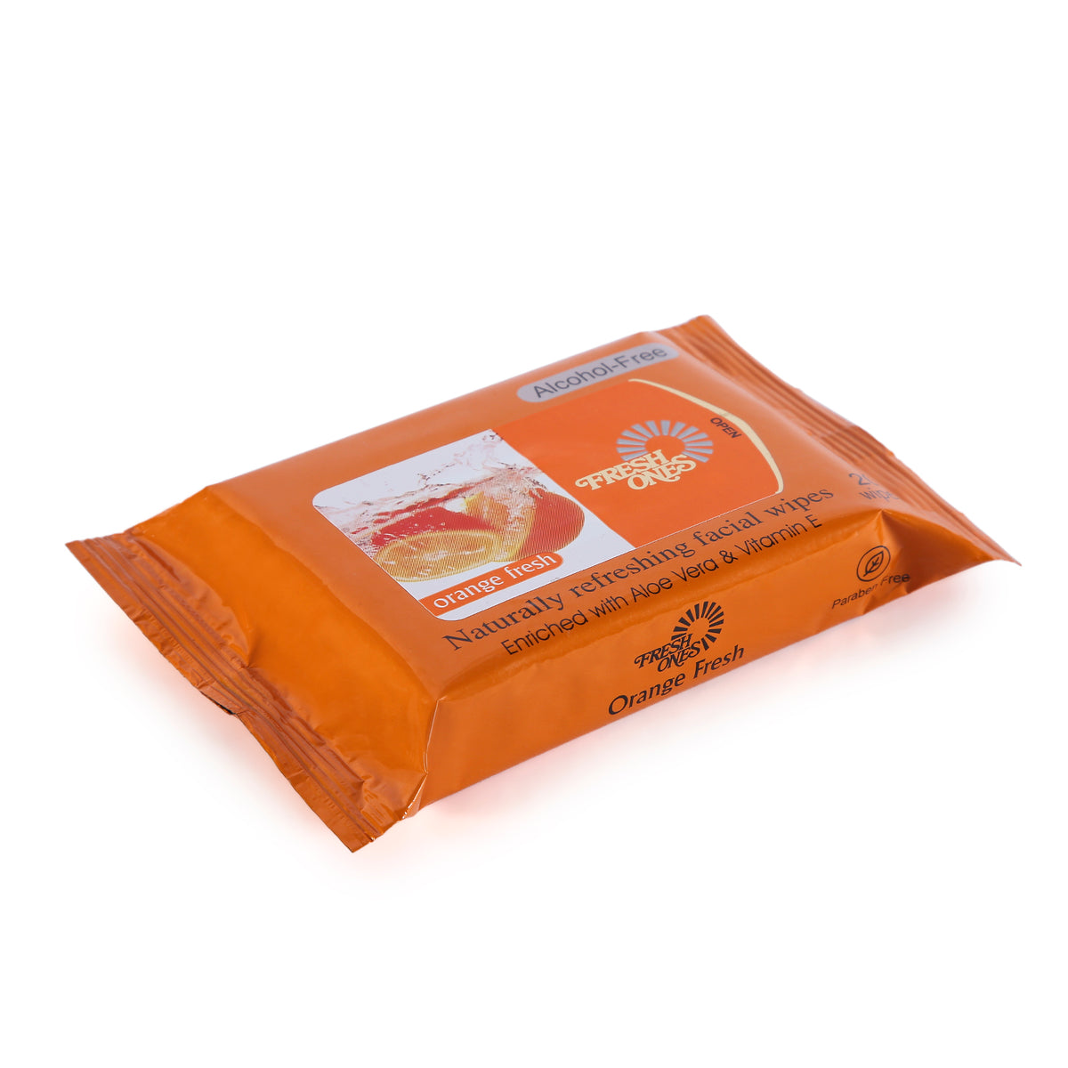 Fresh Ones Naturally Refreshing Wipes Orange Fresh (20 Wipes)