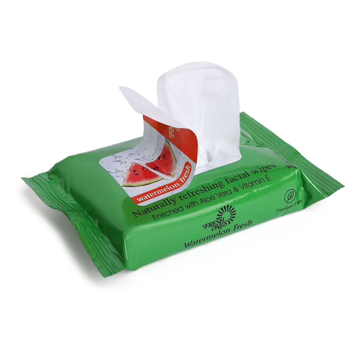 Fresh Ones Naturally Refreshing Wipes Watermelon Fresh (20 Wipes)