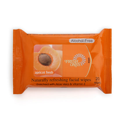 Fresh Ones Naturally Refreshing Wipes Apricot Fresh (20 Wipes)
