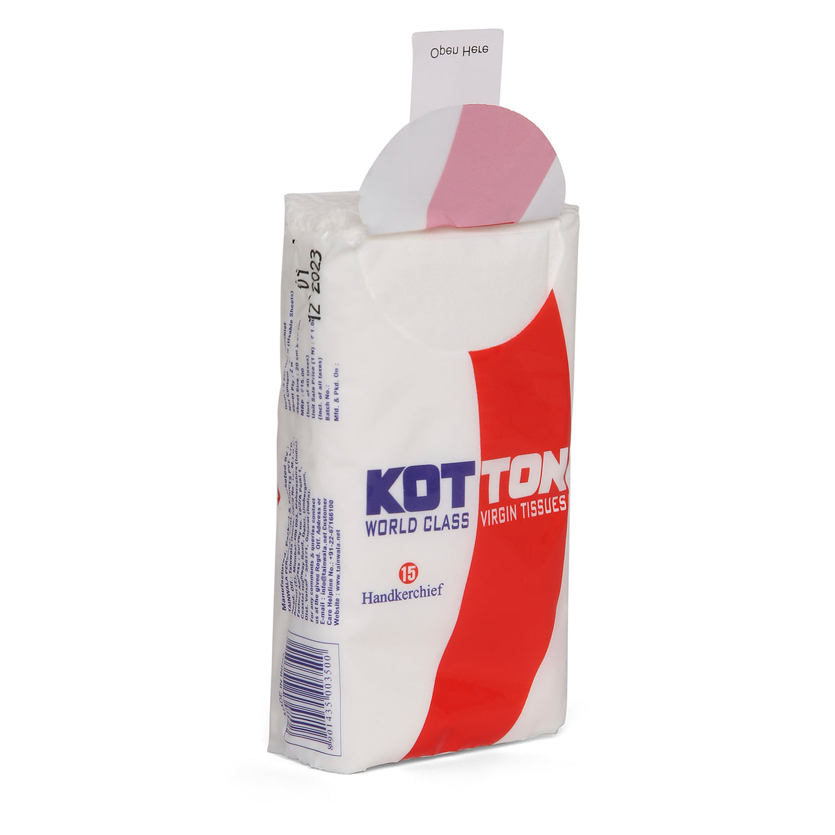 Kotton Pocket Tissues (10 x 15 x 2 Ply)