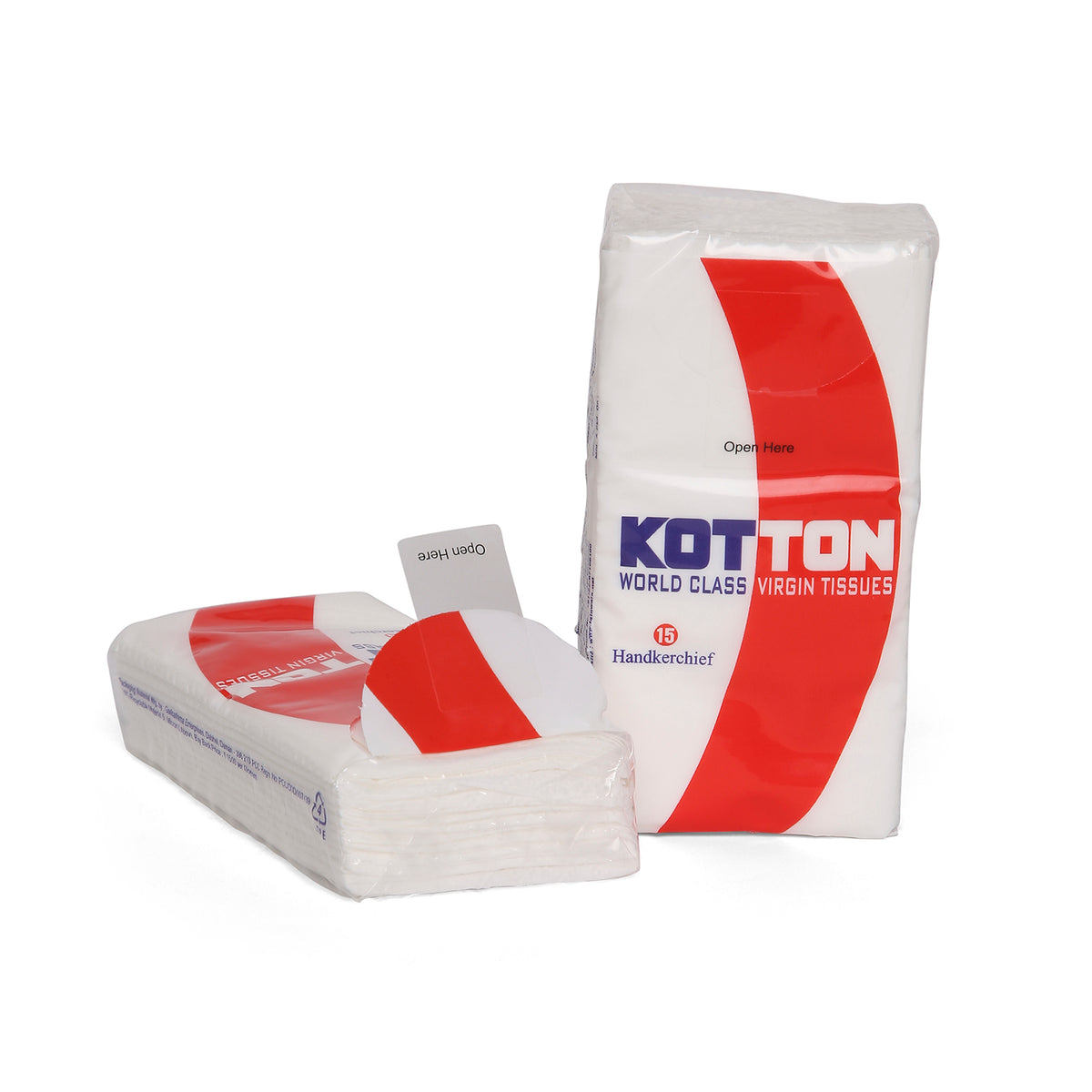 Kotton Pocket Tissues (10 x 15 x 2 Ply)