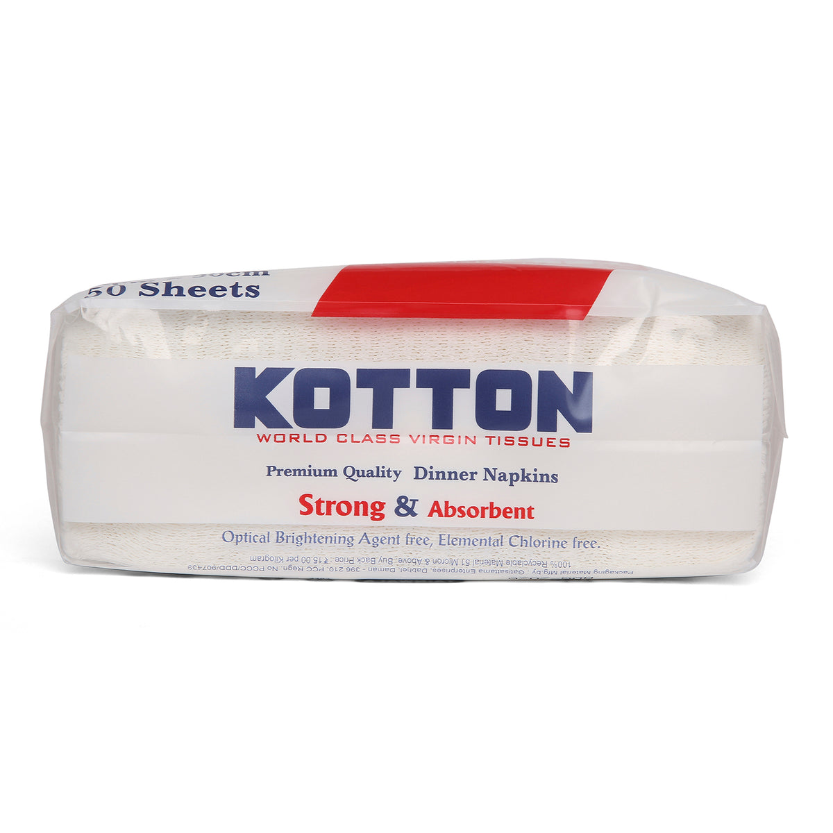 Kotton Dinner Napkins (50 x 2 Ply)(30x30)