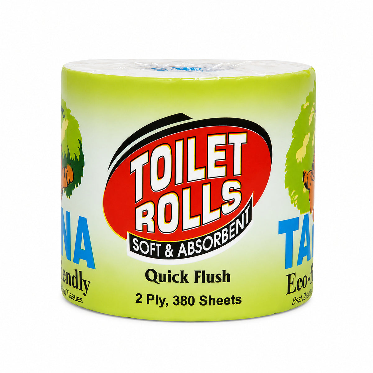 Taina Bathroom Rolls (380 Sheets X 2 Ply)