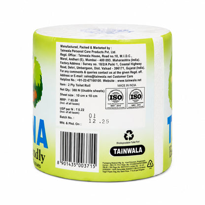 Taina Bathroom Rolls (380 Sheets X 2 Ply)