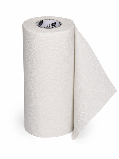 Black & White Kitchen Towels (4 Rolls X 60 Towels X 2 Ply)