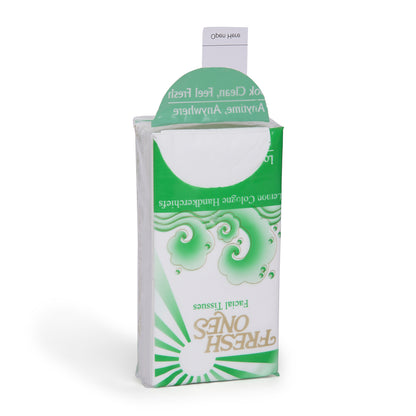 Fresh Ones Pocket Tissues Lemon Cologne (6 Packs X 10 Pulls X 3 Ply)