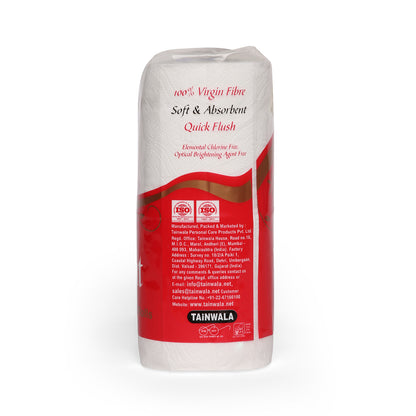 White Knight Toilet Rolls (6 Rolls X 160 Sheets X 3 Ply)