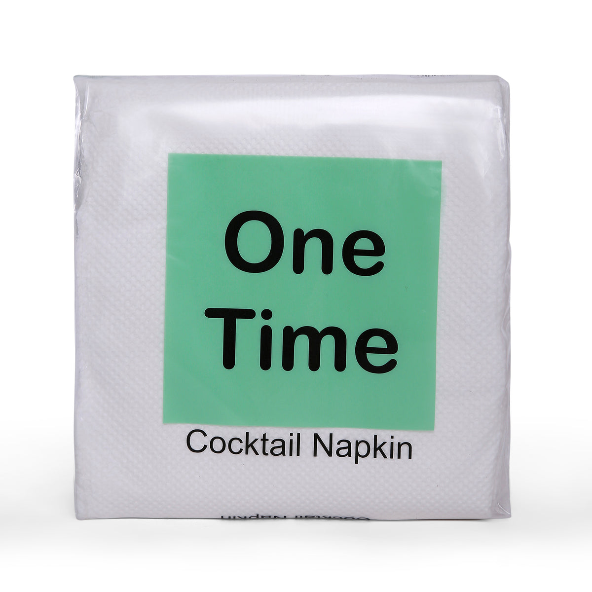 One Time Cocktail Napkins (80 Napkins X 1 Ply)(30X27)