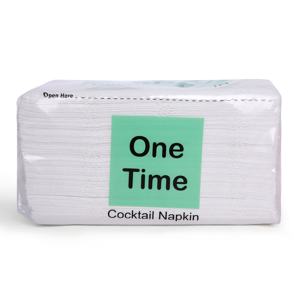 One Time Cocktail Napkins (80 Napkins X 1 Ply)(30X27)