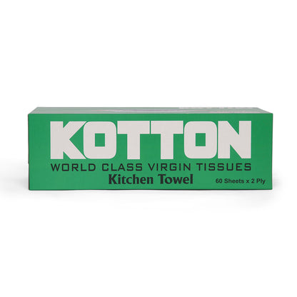 Kotton Kitchen Towel Box (60 x 2 Ply)