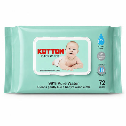 Kotton Baby Soft Wipes (72)