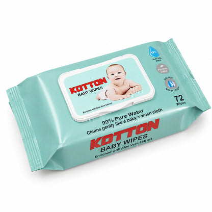 Kotton Baby Soft Wipes (72)