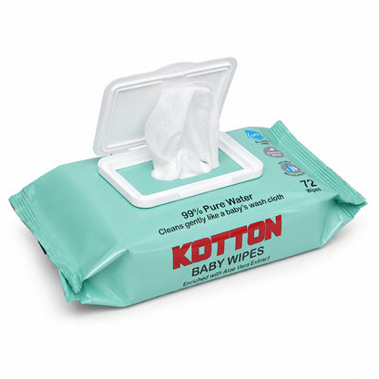 Kotton Baby Soft Wipes (72)