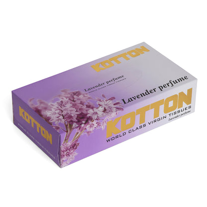 Kotton Facial Tissues Lavender (80 Pulls x 2 Ply)