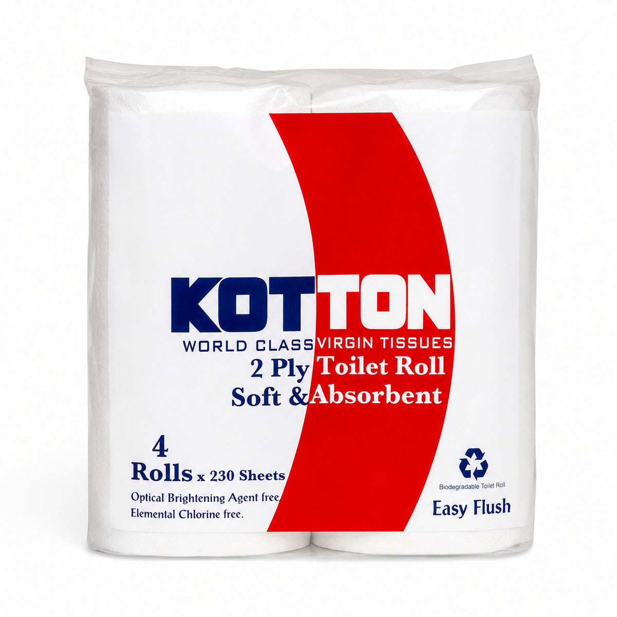 Kotton Toilet Rolls (4 x 230 x 2 Ply)