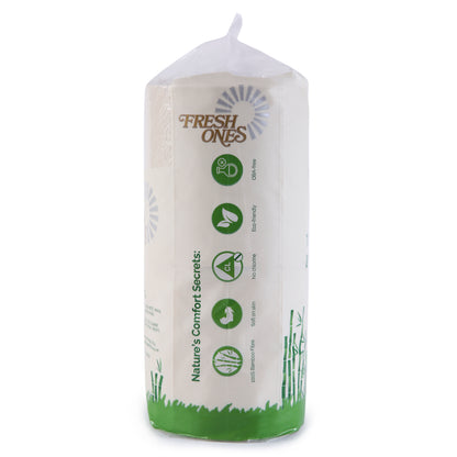 Fresh Ones Bamboo Toilet Rolls (4 Rolls X 200 Sheets X 3 Ply)