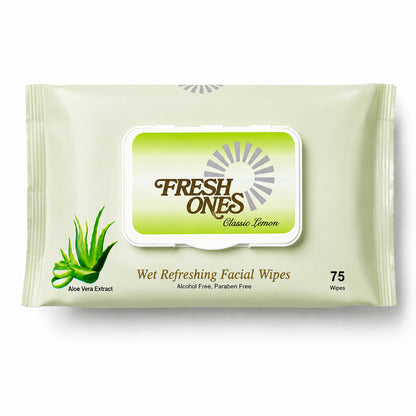 Fresh Ones Deo Refreshing Wipes Classic Lemon (75 Wipes)