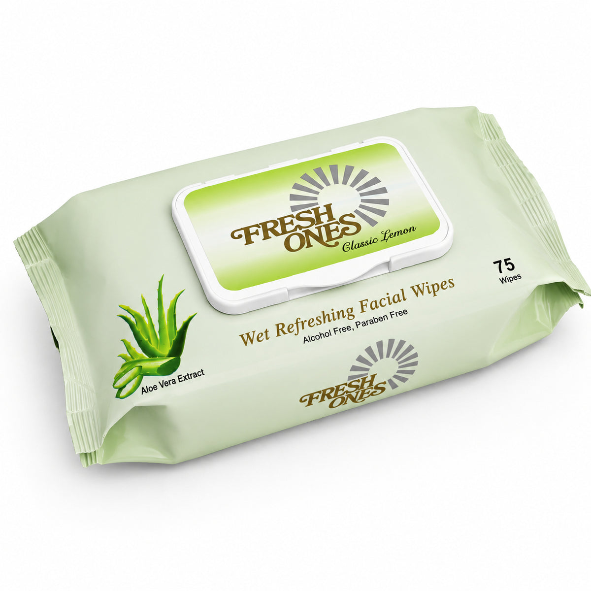 Fresh Ones Deo Refreshing Wipes Classic Lemon (75 Wipes)