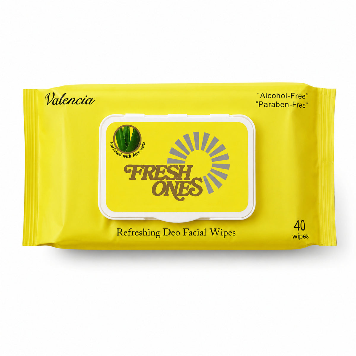 Fresh Ones Deo Refreshing Wipes Valencia (40 Wipes)