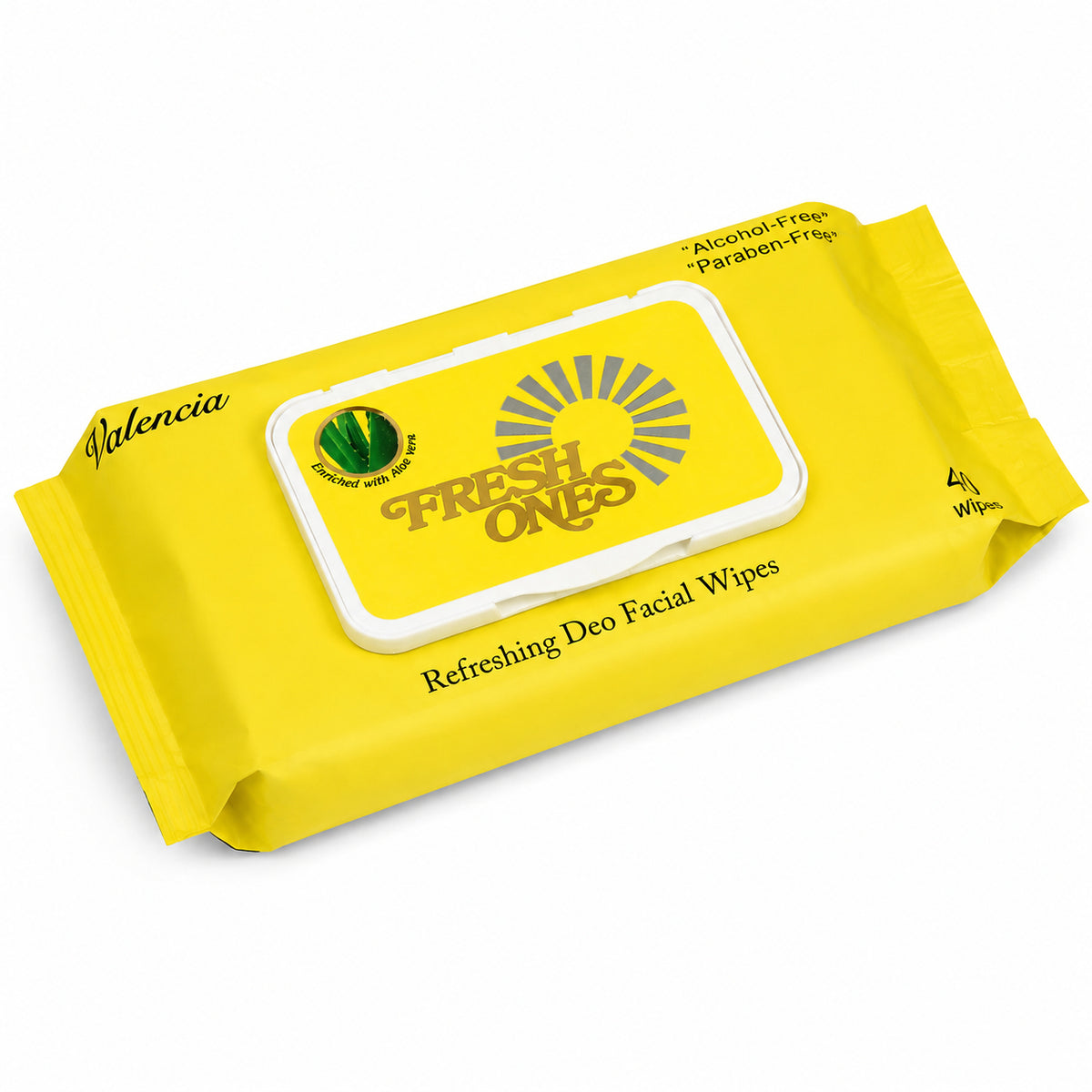 Fresh Ones Deo Refreshing Wipes Valencia (40 Wipes)