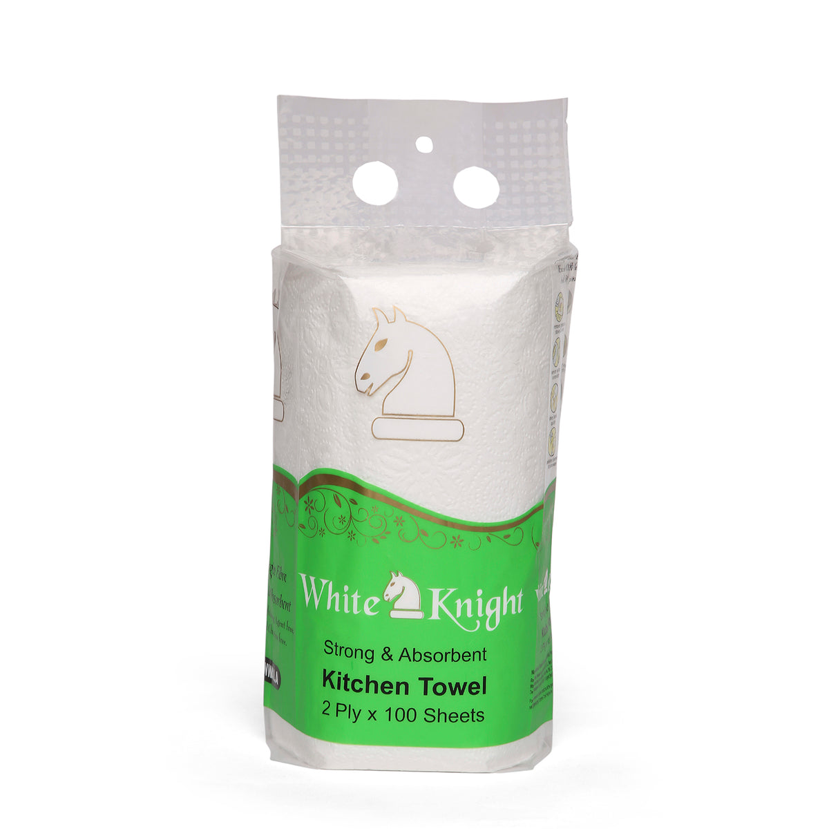 White Knight Kitchen Towels (100 Towels X 2 Ply)