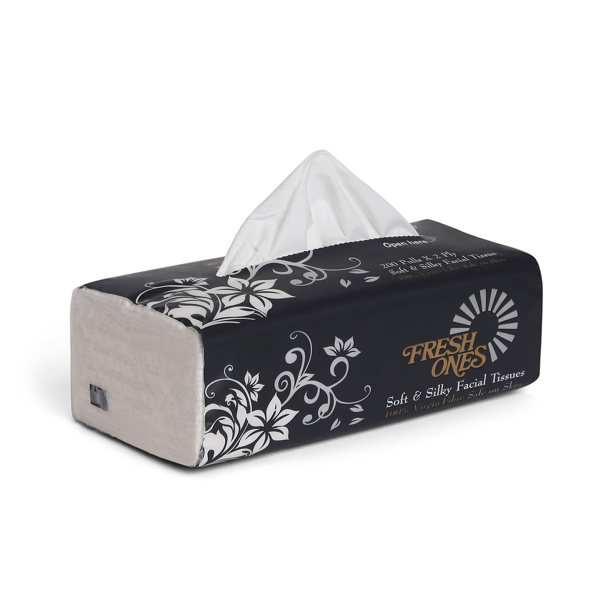 Fresh Ones Facial Tissues Pouch (200 Pulls X 2 Ply)