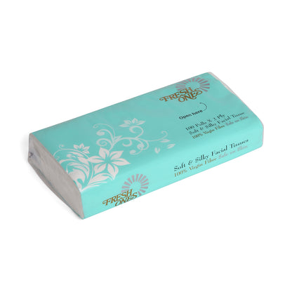 Fresh Ones Facial Tissues Pouch (100 Pulls X 2 Ply)