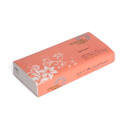 Fresh Ones Facial Tissues Pouch (100 Pulls X 2 Ply)