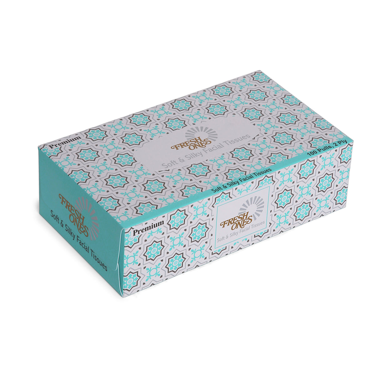 Fresh Ones Premium Facial Tissues (100 Pulls X 2 Ply)
