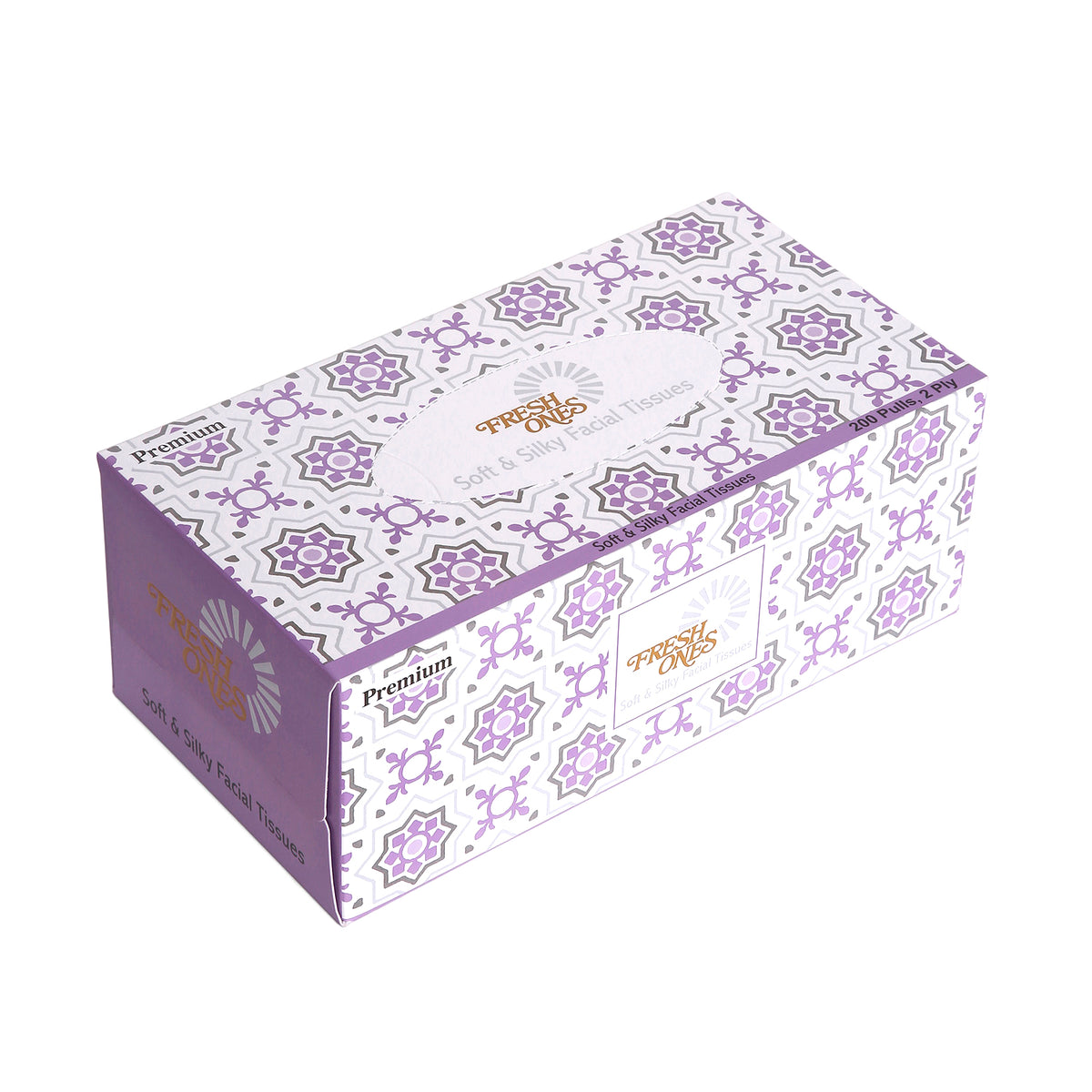 Fresh Ones Premium Facial Tissues (200 Pulls X 2 Ply)