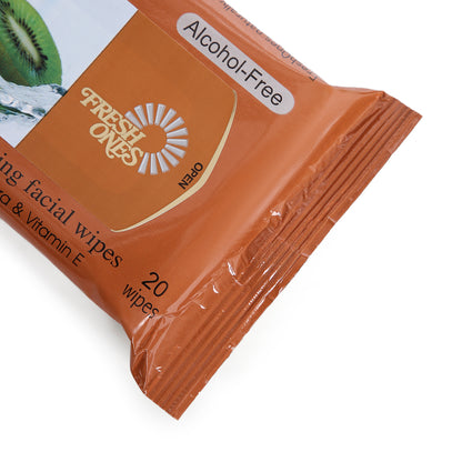 Fresh Ones Naturally Refreshing Wipes Kiwi (20 Wipes)