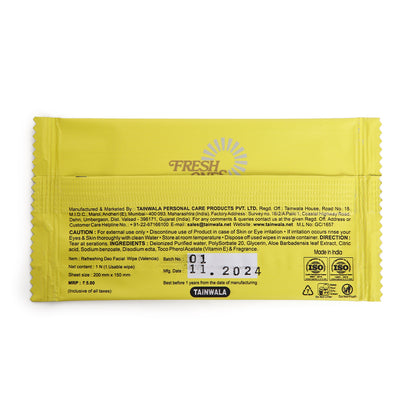 Fresh Ones Deo Refreshing Wipes Valencia (Single Sachet)