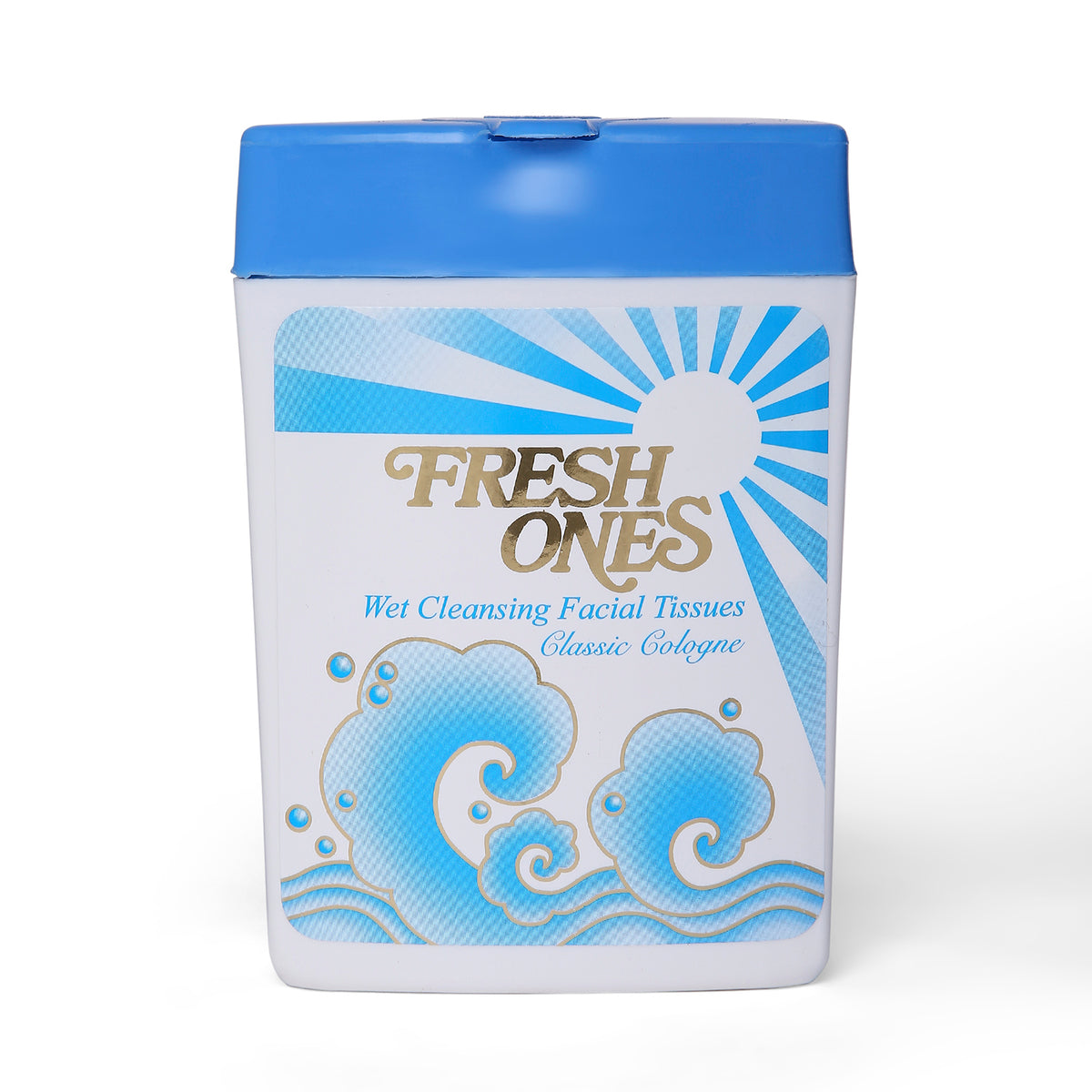 Fresh Ones Wet Cleansing Tissues Container Cologne (40 Wipes)
