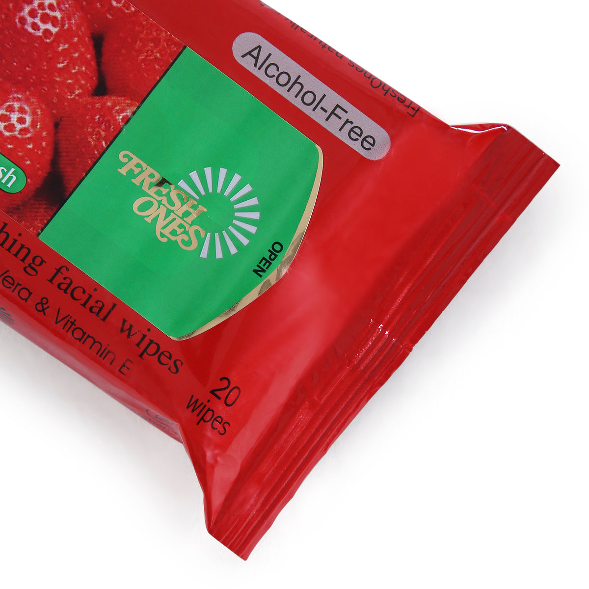 Fresh Ones Naturally Refreshing Wipes Strawberry Fresh (20 Wipes)