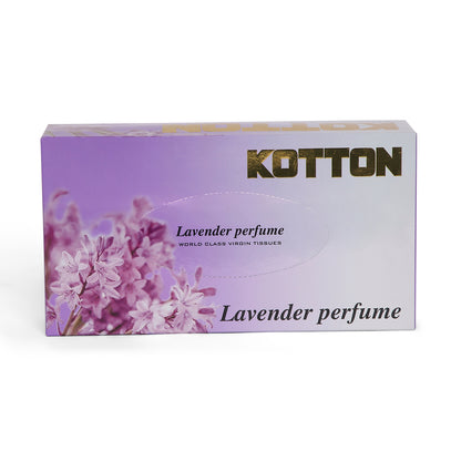 Kotton Facial Tissues Lavender (80 Pulls X 2 Ply)