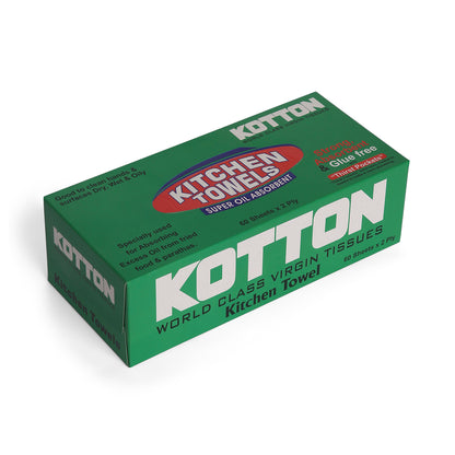 Kotton Kitchen Towel Box (60 Sheets X 2 Ply)