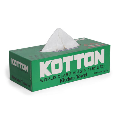 Kotton Kitchen Towel Box (60 Sheets X 2 Ply)