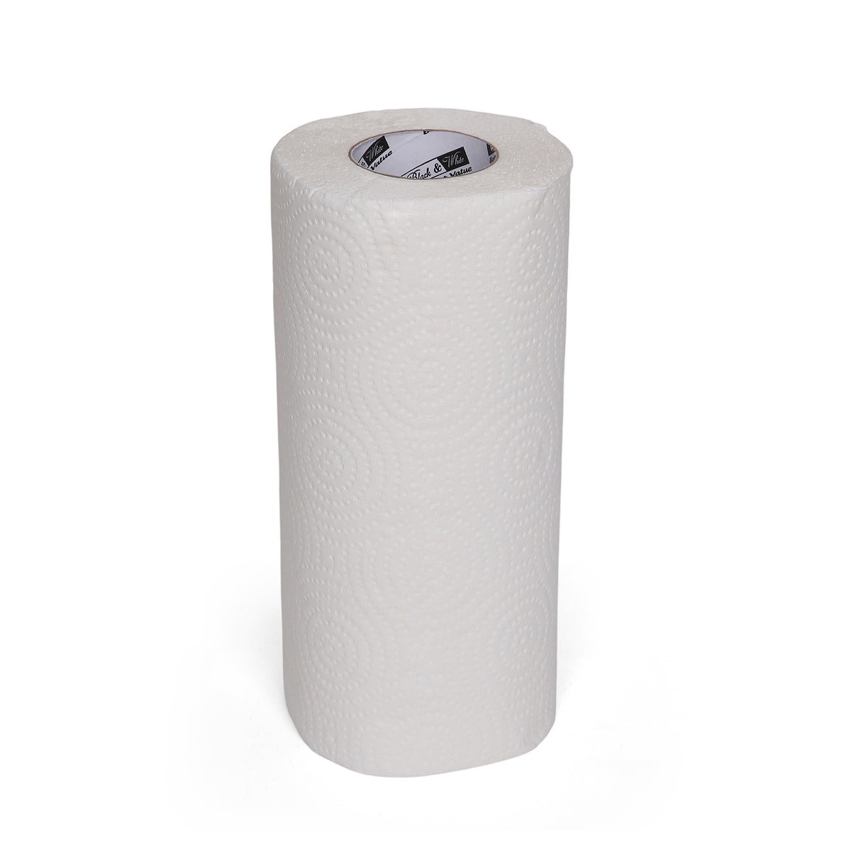 Black & White Kitchen Towels (4 Roll X 60 Towels X 2 Ply)
