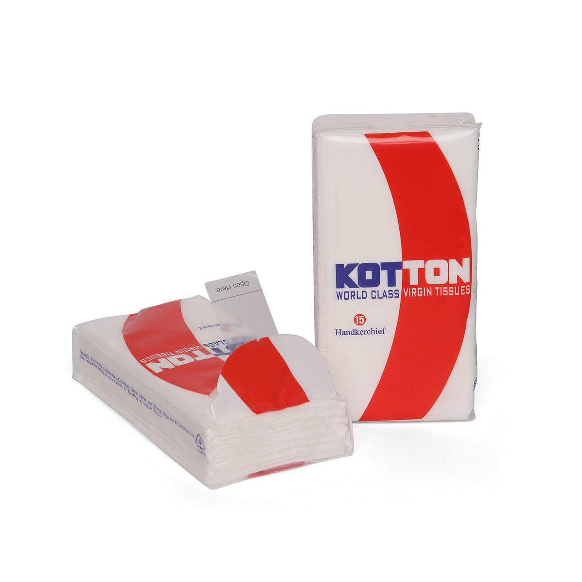 Kotton Pocket Tissues (6 Packs X 15 Pulls X 2 Ply)