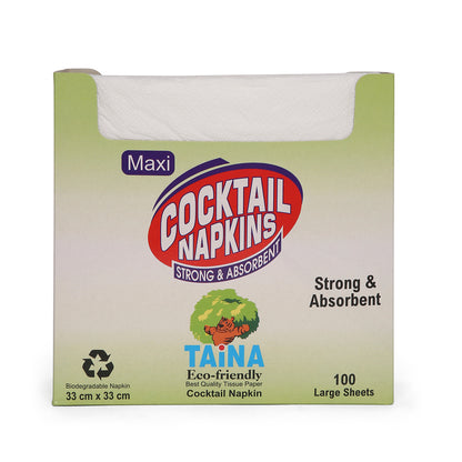 Taina Box Napkins (100 Napkin X 1 Ply)(33X33)