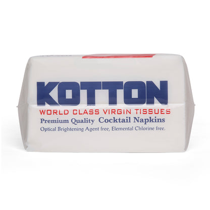 Kotton Cocktail Napkins  (100 Napkins X 1 Ply)(25X25)