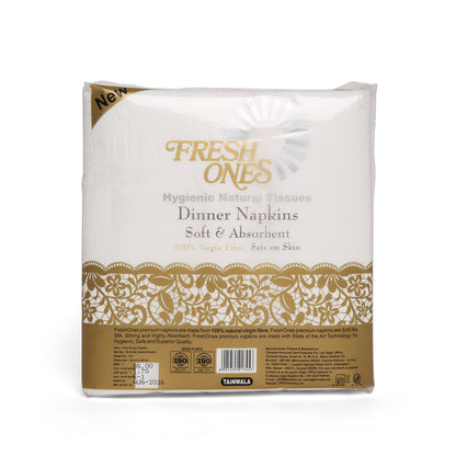Fresh Ones Premium Dinner  Napkins (50 Napkins X 2 Ply)(30X30)