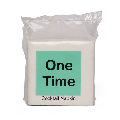 One Time Cocktail Napkin  (80 Napkins X 1 Ply)(21X21)
