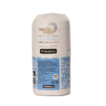 Fresh Ones Bathroom Rolls (4 Rolls X 330 Sheets X 3 Ply)