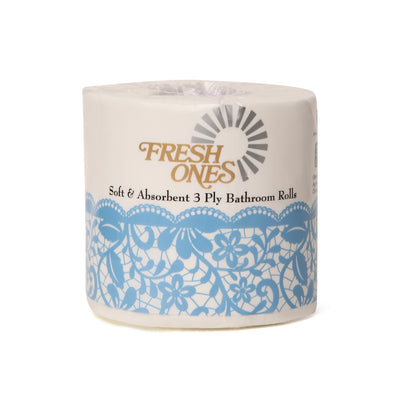 Fresh Ones Bathroom Rolls (330 Sheets X 3 Ply)