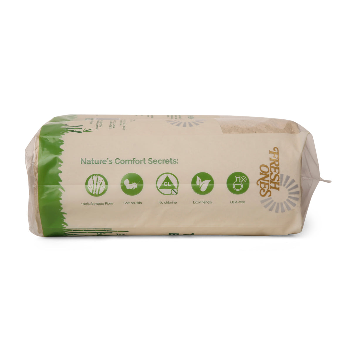 Fresh Ones Bamboo Kitchen Towels (2 Roll X 60 Towels X 2 Ply)