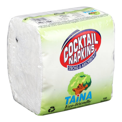Taina Cocktail Napkin (100 Napkins X 1 Ply)(27 X 30)