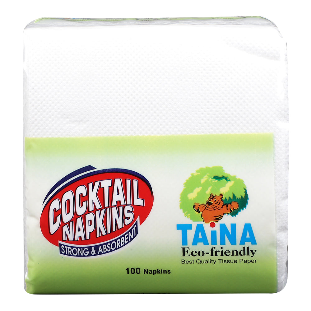 Taina Cocktail Napkin (100 Napkins X 1 Ply)(27 X 30)